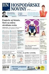 Obálka e-magazínu Hospodárske noviny 07.02.2014