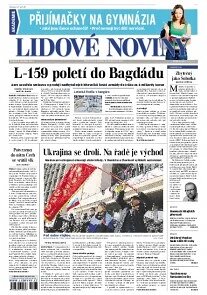 Obálka e-magazínu Lidové noviny 8.4.2014