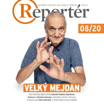 Obálka audioknihy Reportér srpen 2020