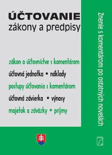 Obálka knihy Účtovanie – Zákony a predpisy