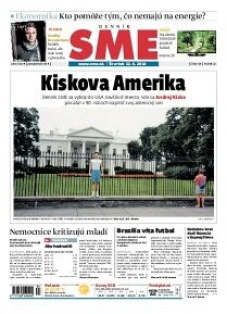 Obálka e-magazínu SME 12.6.2014