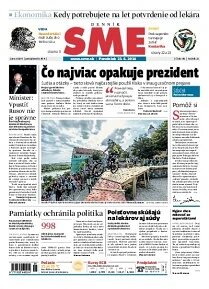 Obálka e-magazínu SME 23.6.2014