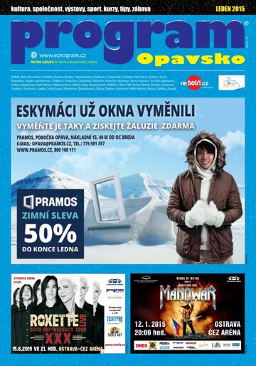 Obálka e-magazínu Program OP 1-2015