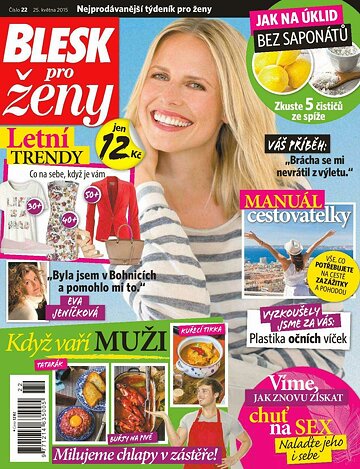 Obálka e-magazínu Blesk pro ženy 25.5.2015