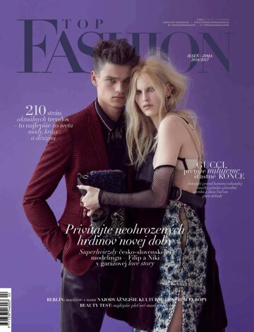 Obálka e-magazínu Top Fashion jeseň – zima 2016/2017