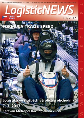 Obálka e-magazínu Logistic News 1/2017