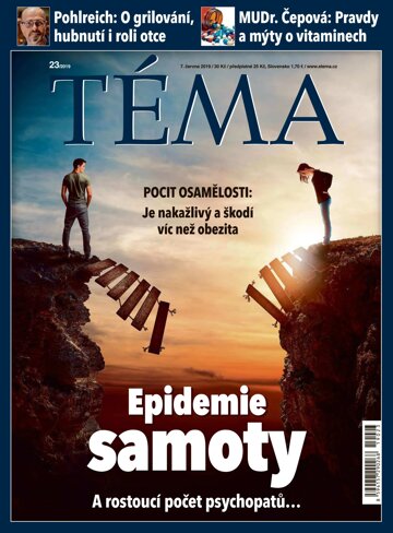 Obálka e-magazínu TÉMA 7.6.2019