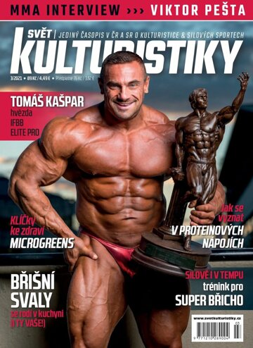 Obálka e-magazínu Svět Kulturistiky 3/2021