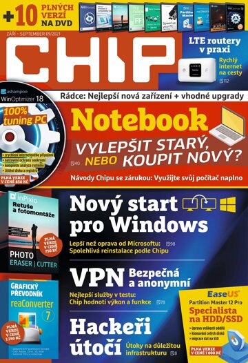 Obálka e-magazínu CHIP 9/2021