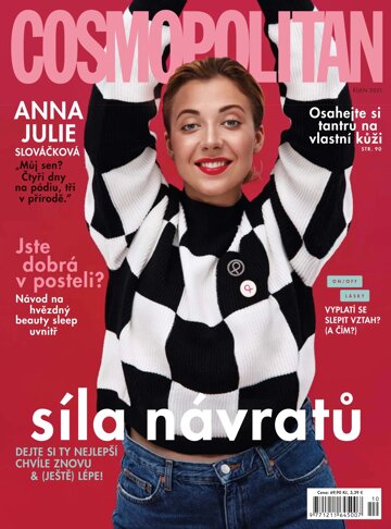 Obálka e-magazínu Cosmopolitan 10/2021