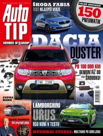 Obálka e-magazínu Auto TIP 22/2021