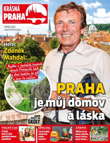 Obálka e-magazínu Příloha Blesk Krásná Praha - 2.8.2022