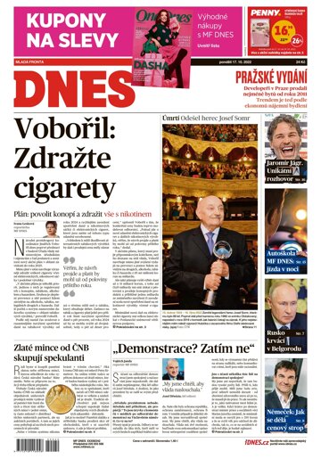 Obálka e-magazínu MF Dnes 17.10.2022