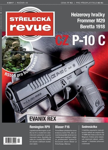 Obálka e-magazínu Střelecká revue 4/2017