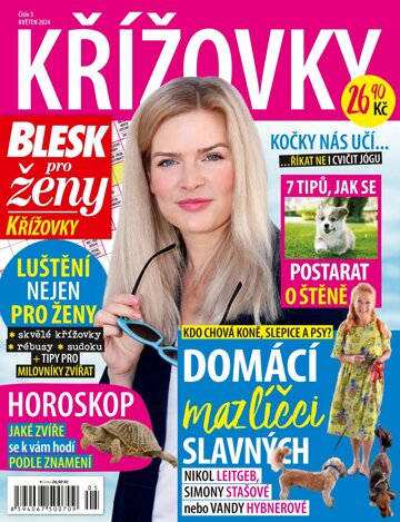 Obálka e-magazínu Blesk pro ženy Křížovky 5/2024