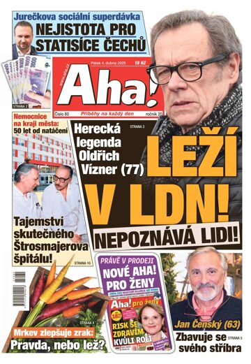 Obálka e-magazínu AHA! 4.4.2025