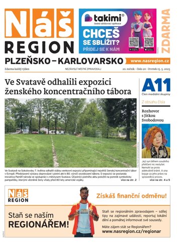Obálka e-magazínu Náš Region - Karlovarsko 20/2025