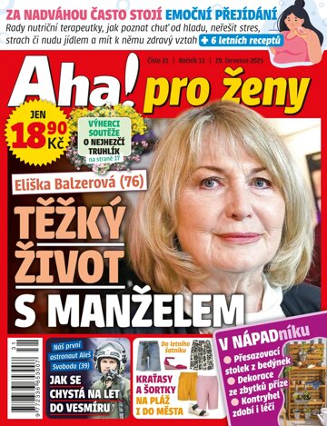 Obálka e-magazínu AHA! pro ženy 31/2025