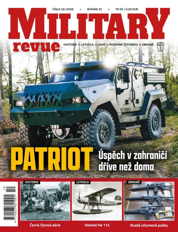Obálka e-magazínu Military revue 10/2025