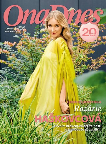 Obálka e-magazínu Ona DNES Magazín - 14.9.2026
