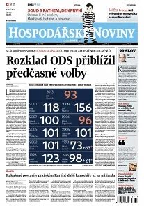 Obálka e-magazínu Hospodářské noviny 153 - 8.8.2013