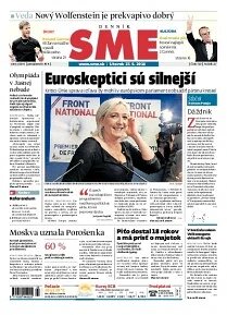 Obálka e-magazínu SME 27.5.2014