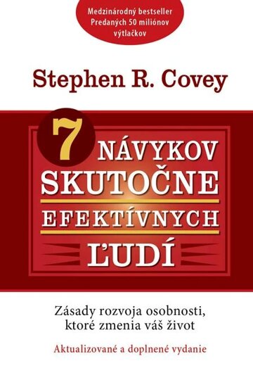 Obálka knihy 7 návykov skutočne efektívnych ľudí