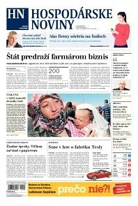 Obálka e-magazínu Hospodárske noviny 24.09.2014