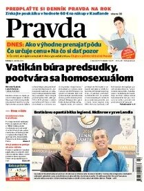 Obálka e-magazínu Pravda 15. 10. 2014