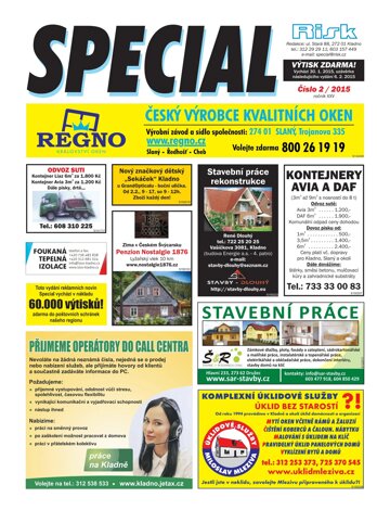Obálka e-magazínu Special 2/2015