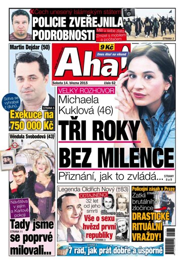 Obálka e-magazínu AHA! 14.3.2015