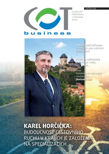 Obálka e-magazínu COT business Květen 2016