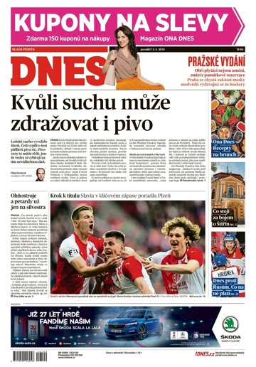 Obálka e-magazínu MF Dnes 13.5.2019