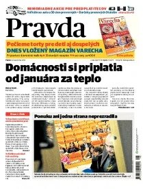 Obálka e-magazínu Pravda 30.11.2012