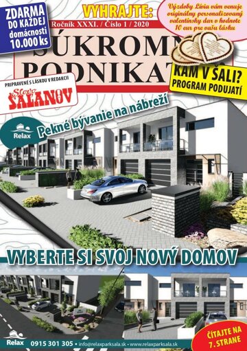 Obálka e-magazínu Súkromný podnikateľ 1/2020