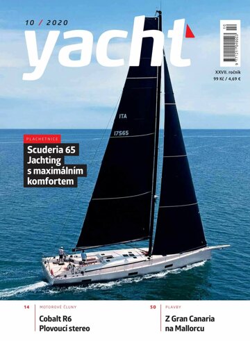 Obálka e-magazínu Yacht 10/2020