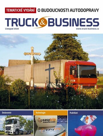 Obálka e-magazínu Ekonom - příloha Ekonom 46 - 12.11.2020 příloha Truck Business