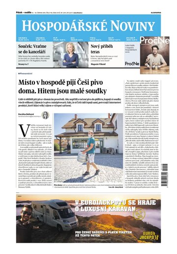 Obálka e-magazínu Hospodářské noviny 118 - 18.6.2021