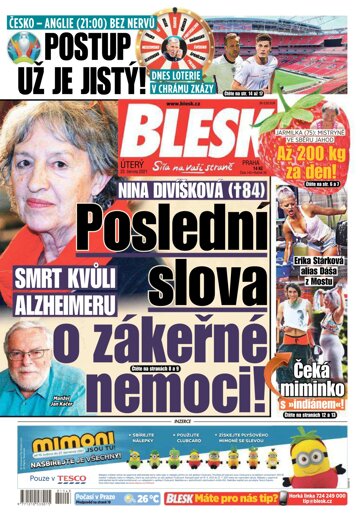 Obálka e-magazínu Blesk 22.6.2021