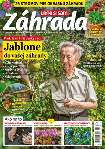 Obálka e-magazínu Záhrada 2022 07