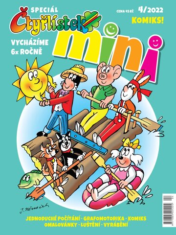 Obálka e-magazínu Čtyřlístek Mini 4/2022