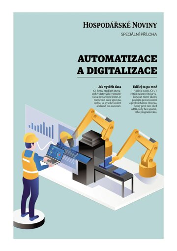 Obálka e-magazínu Hospodářské noviny - příloha 090 - 11.5.2023 Automatizace a digitalizace