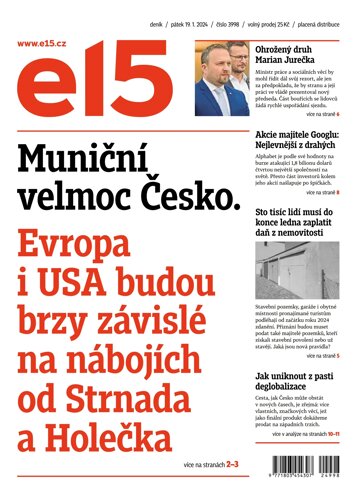 Obálka e-magazínu E15 19.1.2024