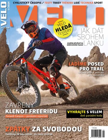 Obálka e-magazínu Velo 1/2024