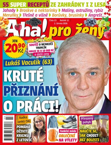 Obálka e-magazínu AHA! pro ženy 23/2026