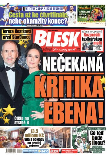 Obálka e-magazínu Blesk 17.6.2026