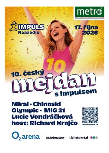 Obálka e-magazínu deník METRO 28.8.2026