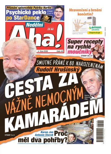 Obálka e-magazínu Nedělní AHA! 4.10.2026