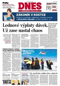Obálka e-magazínu MF Dnes 3.1.2014