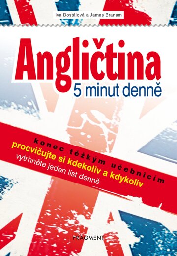 Obálka knihy Angličtina – 5 minut denně